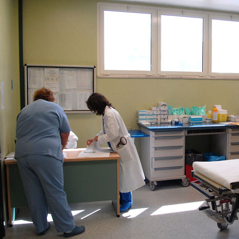 Ospedale Marimo - Pronto Soccorso: interno