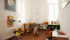 Dipartimento sociosanitario: stanza di terapia infantile